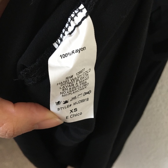 BCBG Generation High Low black dress - Picture 4 of 7